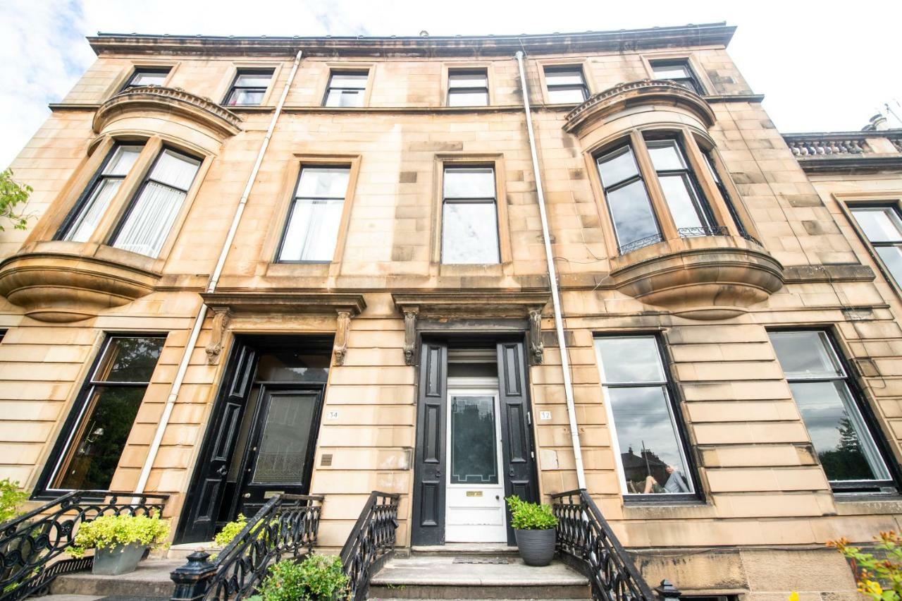 Ferienwohnung 32 Victoria Crescent Road Glasgow Exterior foto
